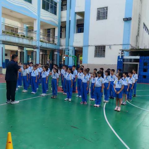 海口市第二十七小学第三周体育组教研活动