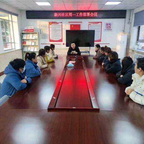 鼓楼街道新兴社区一周工作总结