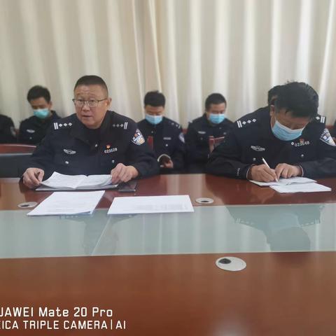 宝鸡交警特勤大队召开重点工作推进会