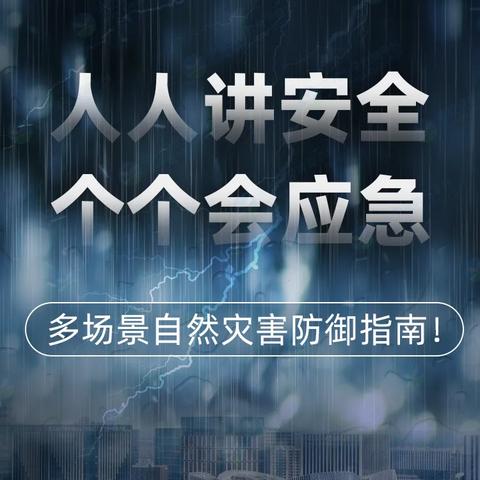 防灾减灾 你我同行——第35个国际减灾日致学生家长的一封信