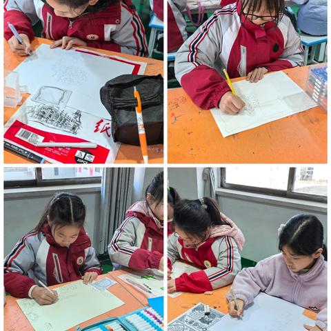 线舞笔尖，艺起同行 ——大悟县思源实验学校小学简笔画社团活动总结