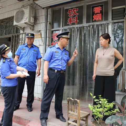 榆山街道:福利政策进商户  助推城市“颜值”“安全”双提升