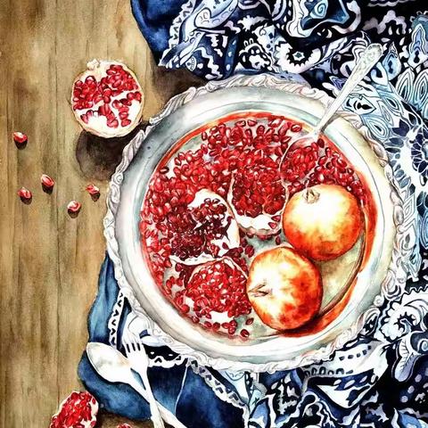 第十二届彩虹杯青少年书画大赛部分优秀作品赏析