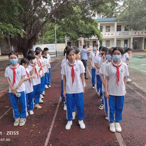 天涯区扎南小学——学生安全应急综合演练活动