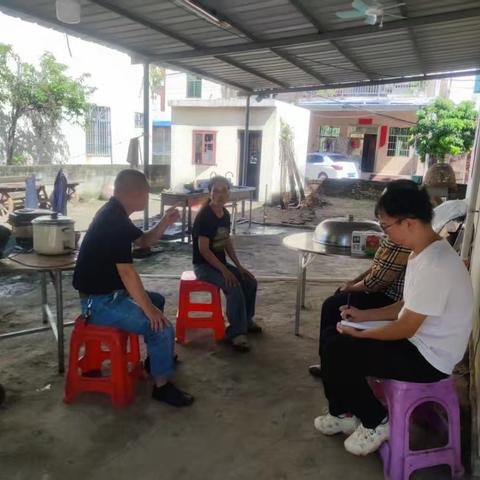 干沟乡村振兴工作队开展“干部进农家，监测全覆盖”入户调查工作