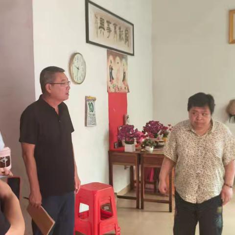 干沟村乡村振兴工作队开展九类人群走访调查工作