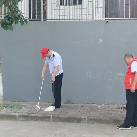 清理垃圾 传递文明——白柳税务分局开展文明实践活动