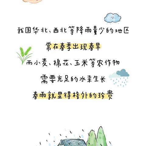 雨水节气小常识