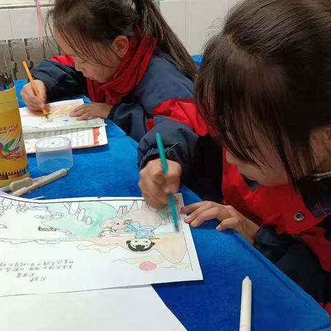 诗韵童心绘童年——三年级诗写绘期末活动总结