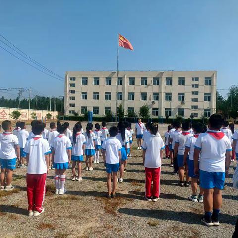 师生共筑文明卫生校园——下窝头镇中心小学