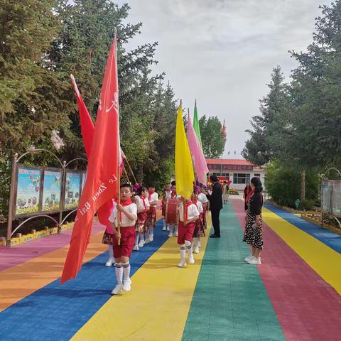 牢记党的教导 争做强国少年——民乐县丰乐镇白庙小学庆“六一”活动纪实