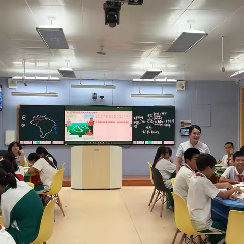 ［美侨地理］美侨2443｜数字赋能地理课堂——《巴西》研究课纪实（地理组）