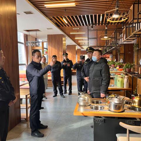 西安航天基地开展餐饮场所醇基燃料联合检查行动