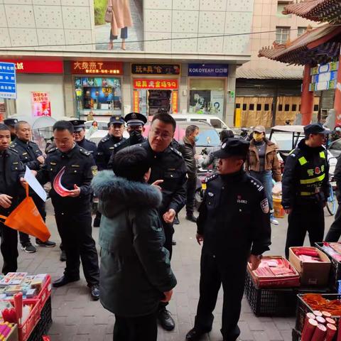 西安航天基地开展烟花爆竹联合检查行动