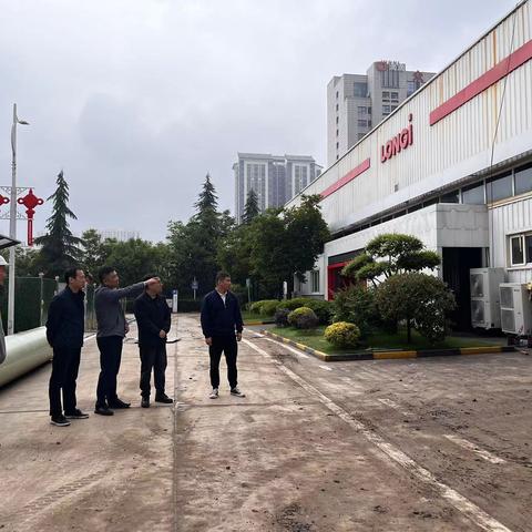 市安委办第六督导组在航天基地开展“五一”假期安全生产检查