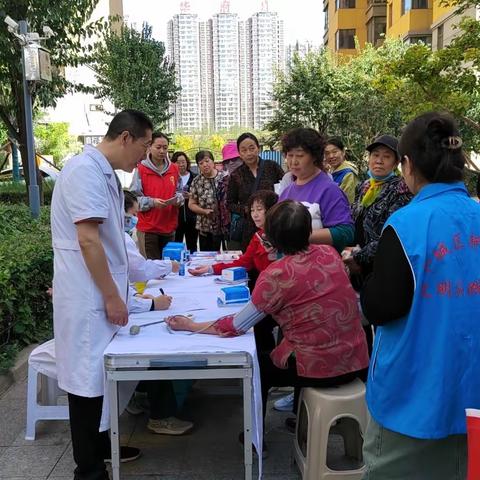 义诊服务进社区，社区居民有“医”靠