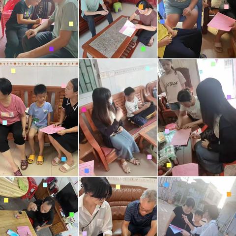 万师访万家 安全不放假——多祝道彰小学开展暑期家访活动