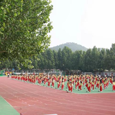 向阳花开🌻蓄力未来——西田各庄镇卸甲山校区举行庆“六一”学生学科素养展示活动