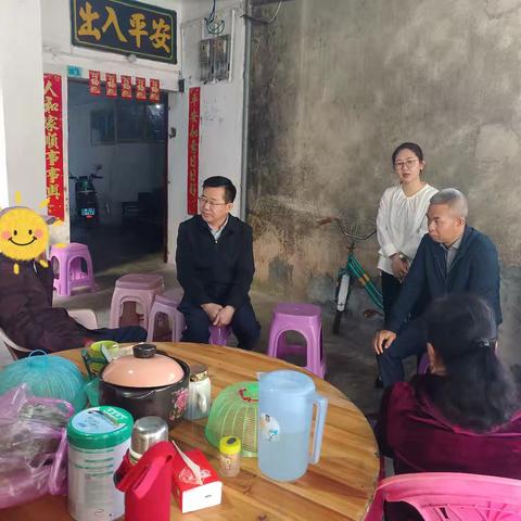 省卫生健康委李文秀主任开展春节前走访慰问活动