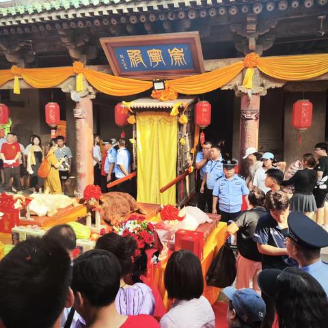 联通保障“纪念关帝诞辰1864周年祭拜”活动