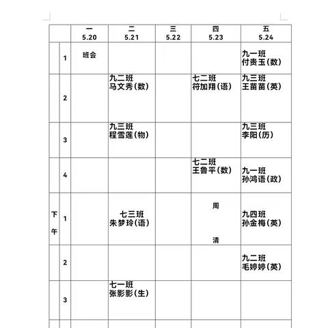 【青蓝工程】青蓝协力扬帆，五月桃李飘香——芦集一中“青蓝工程”青方教师汇报课展示活动