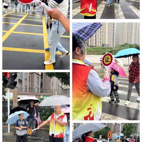 风雨护学岗，暖心护成长——红云小学2206班