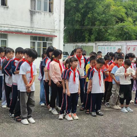 镇武教学点举行“中国少年先锋队建队日”活动