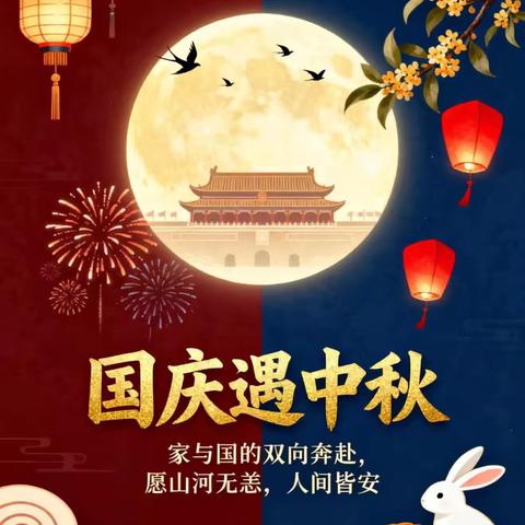 辛店镇中心幼儿园国庆节、中秋节放假通知及安全温馨提示 ‍