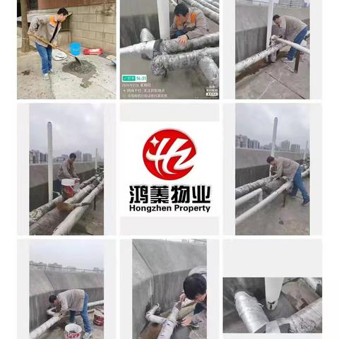 鑫园小区鸿蓁物业三月工作月报