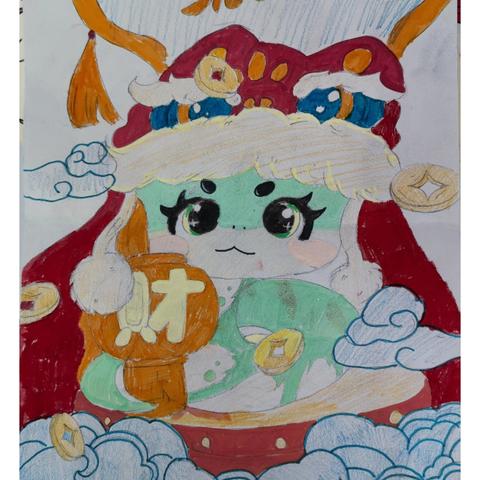 “金蛇纳福 艺彩迎春”—北苏小学寒假学生艺术作品展示