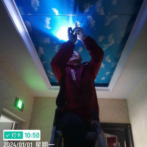 金御豪庭小区融威物业1月份工作简报
