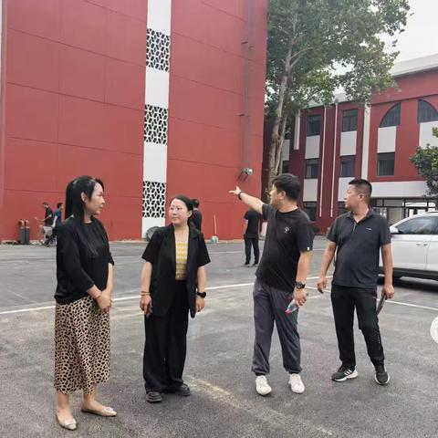 安全检查进校园，筑牢防线护平安—邯山区阳光实验中学迎接安全专项检查