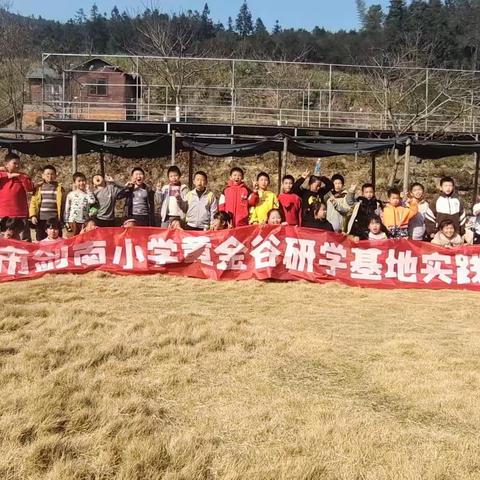 学在路上——记三（2）班黄金谷之行