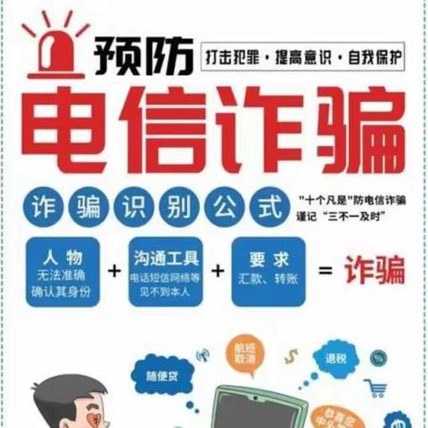 全民防诈 你我“童”行——千禧幼儿园防电信诈骗攻略