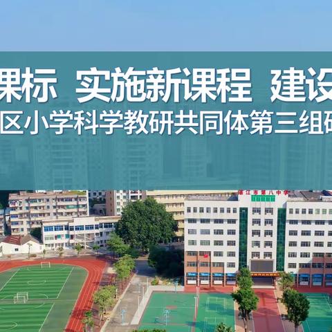 贯彻新课标 实施新课程 建设新课堂 ﻿——霞山区小学科学教研共同体第三组研讨活动