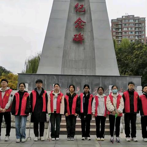 走进长江支队纪念苑，追忆峥嵘岁月，体验红色文化－－济水一中2022级17班18班“温情1+1”学雷锋志愿服务活动