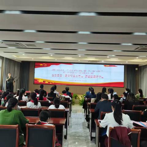 淮安区举办“红色故事大家讲”老少同台宣讲比赛