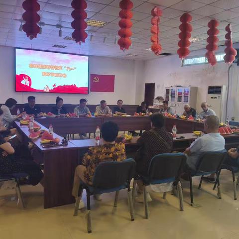 北园街道柳行、霞侣市、明湖东社区举办“共叙鱼水情，致敬最可爱的人”八一建军节座谈会