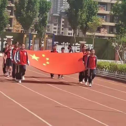 我是光荣的少先队员——濮阳县第七实验小学升国旗仪式