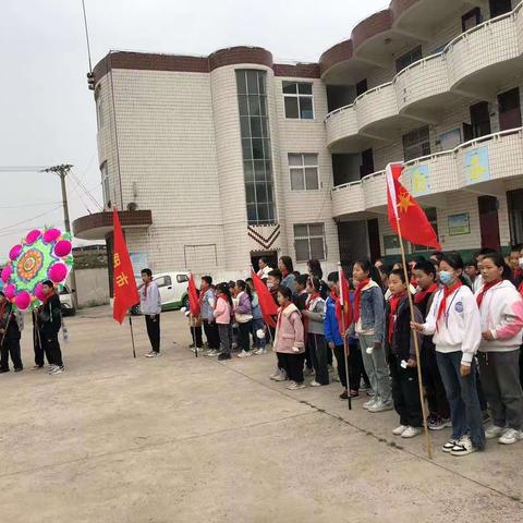 “缅怀革命先烈，传承红色精神”——金村小学清明节祭扫活动