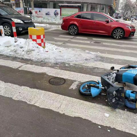 【皖美工行服务】协助市政融雪 践行大行担当