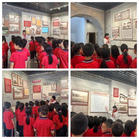 濯水悠悠忆峥嵘，童声琅琅诵经典——长汀县濯田中心学校开展“诵读红色经典，赓续红色血脉”主题实践活动