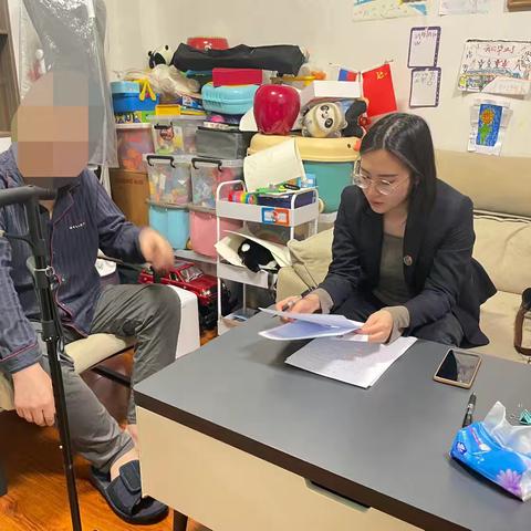 行动不便不用愁，公证上门解民忧