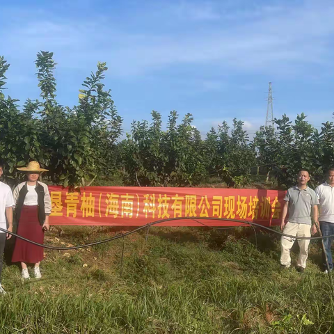 海南海垦农资有限责任公司举办种植管理现场培训会