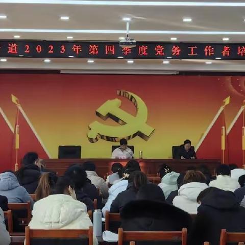 口镇街道召开党务工作者党建业务培训会