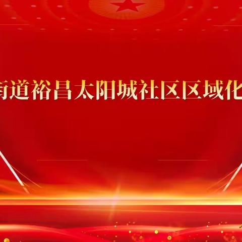 共驻共建聚合力 共商共议办实事——电子城街道裕昌太阳城社区召开2024年度第一季度区域化党委联席会