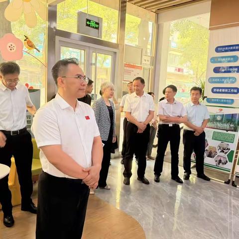 吉林省退役军人事务厅一行到甸柳新村街道调研