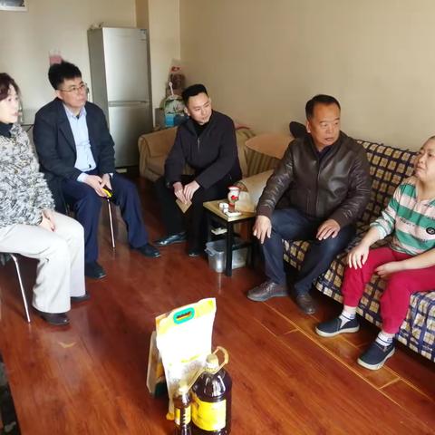 区政协副主席阎光辉同志带队开展春节慰问