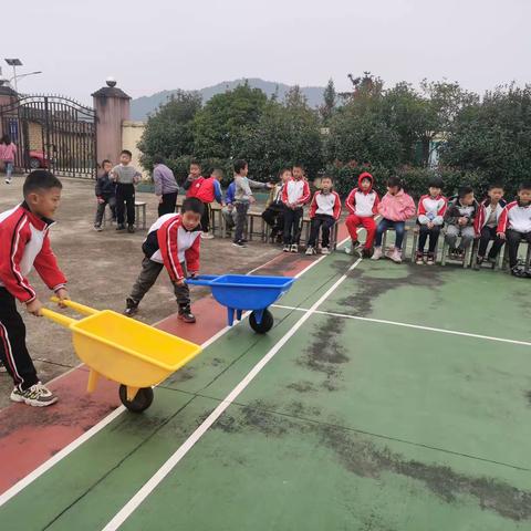 “我运动，我健康，我快乐”——白陂乡桃里小学运动会