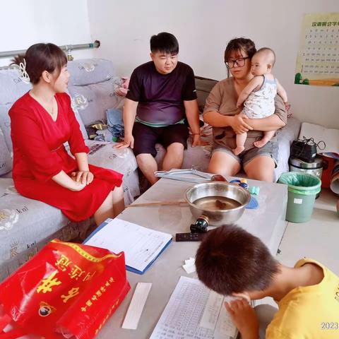 安全不放松   爱在暑假间——先锋办事处徐庄小学暑假家访纪实